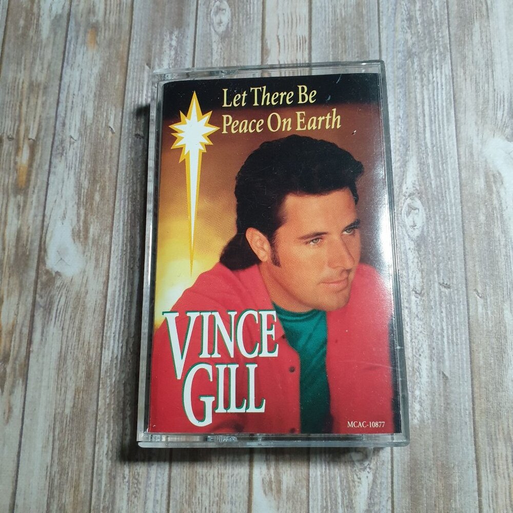 Vince Gill Let There Be Peace On Earth Cassette Album Christmas Music Country